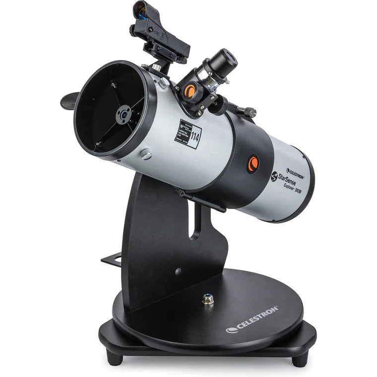 Celestron StarSense Explorer 114mm Smartphone App-Enabled Tabletop Dobsonian Telescope - EDISLA