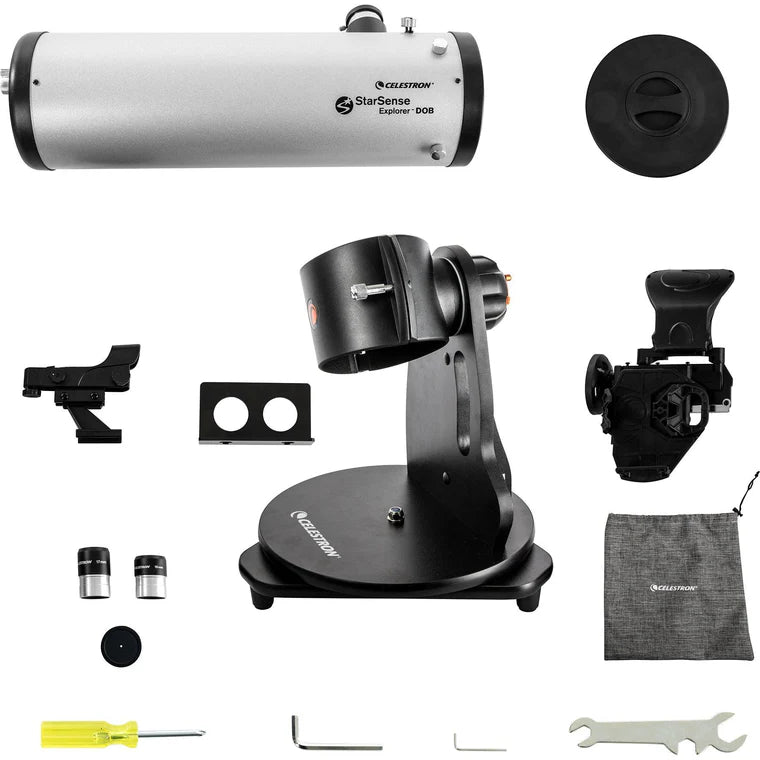 Celestron StarSense Explorer 114mm Smartphone App-Enabled Tabletop Dobsonian Telescope - EDISLA