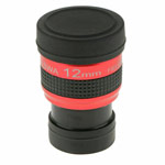 Angeleyes SWA 70° 12mm eyepiece for telescopes, 1.25-inch size, with black body and focus ring, used for astronomy viewing.