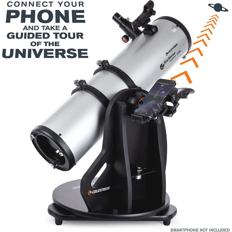 Celestron StarSense Explorer 150mm Smartphone App-Enabled Tabletop Dobsonian Telescope - EDISLA
