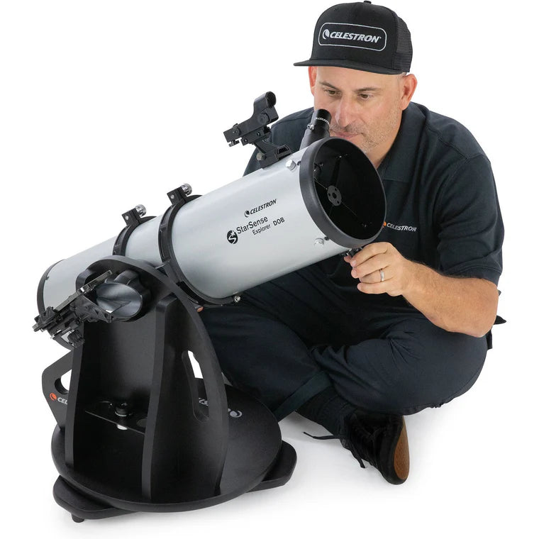 Celestron StarSense Explorer 150mm Smartphone App-Enabled Tabletop Dobsonian Telescope - EDISLA