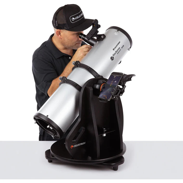 Celestron StarSense Explorer 150mm Smartphone App-Enabled Tabletop Dobsonian Telescope - EDISLA