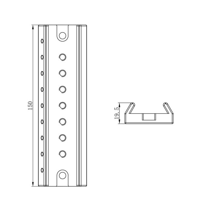 Askar Multi-Connection Finder Plate 150mm - EDISLA
