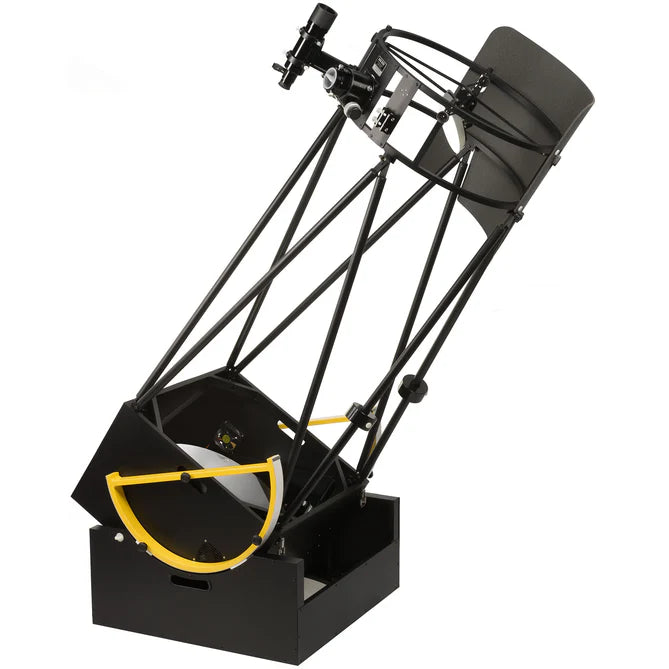 Explore Scientific Generation II 20-inch Truss Tube Dobsonian telescope with large aperture and sturdy mount, perfect for deep-sky observing.