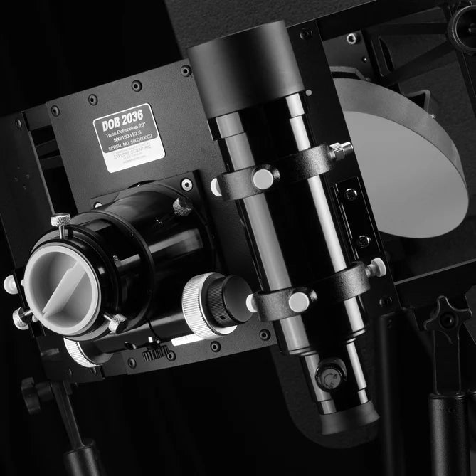 Explore Scientific Generation II 20-inch truss tube Dobsonian telescope with large optical tube and sturdy mount.