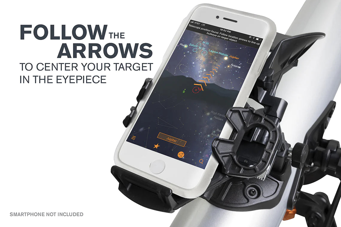 Celestron Starsense Explorer LT 80AZ Smartphone Refractor Telescope - EDISLA