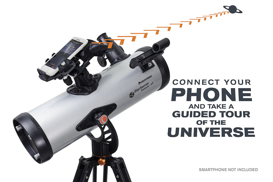 Celestron Starsense Explorer LT 114AZ Smartphone Reflector Telescope - EDISLA