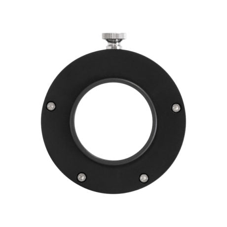 ZWO 2-inch filter drawer for astrophotography camera filters, shown open with filters installed for easy access and swapping.