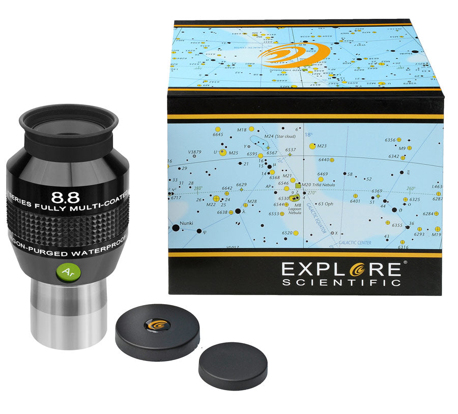 Explore Scientific 82° Ar Eyepiece 8.8mm (1.25") - EDISLA