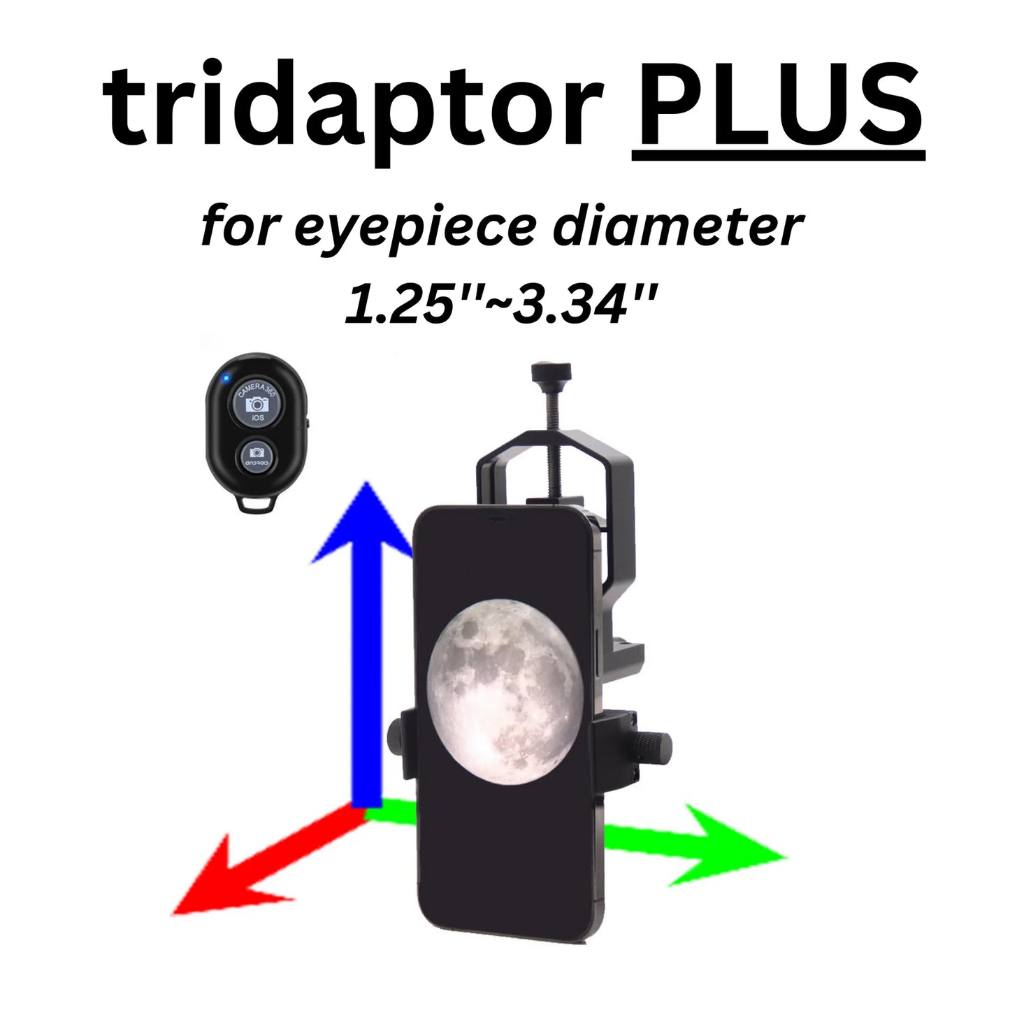 MSM Tridaptor - The best universal telescope phone adapter