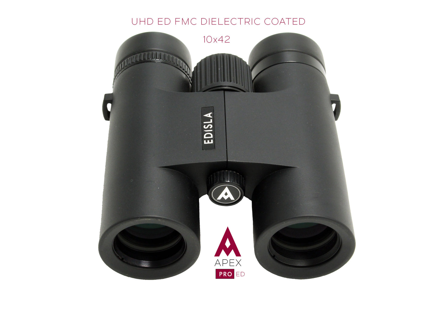 EDISLA Apex PRO ED Binocular UHD 10x42 - EDISLA