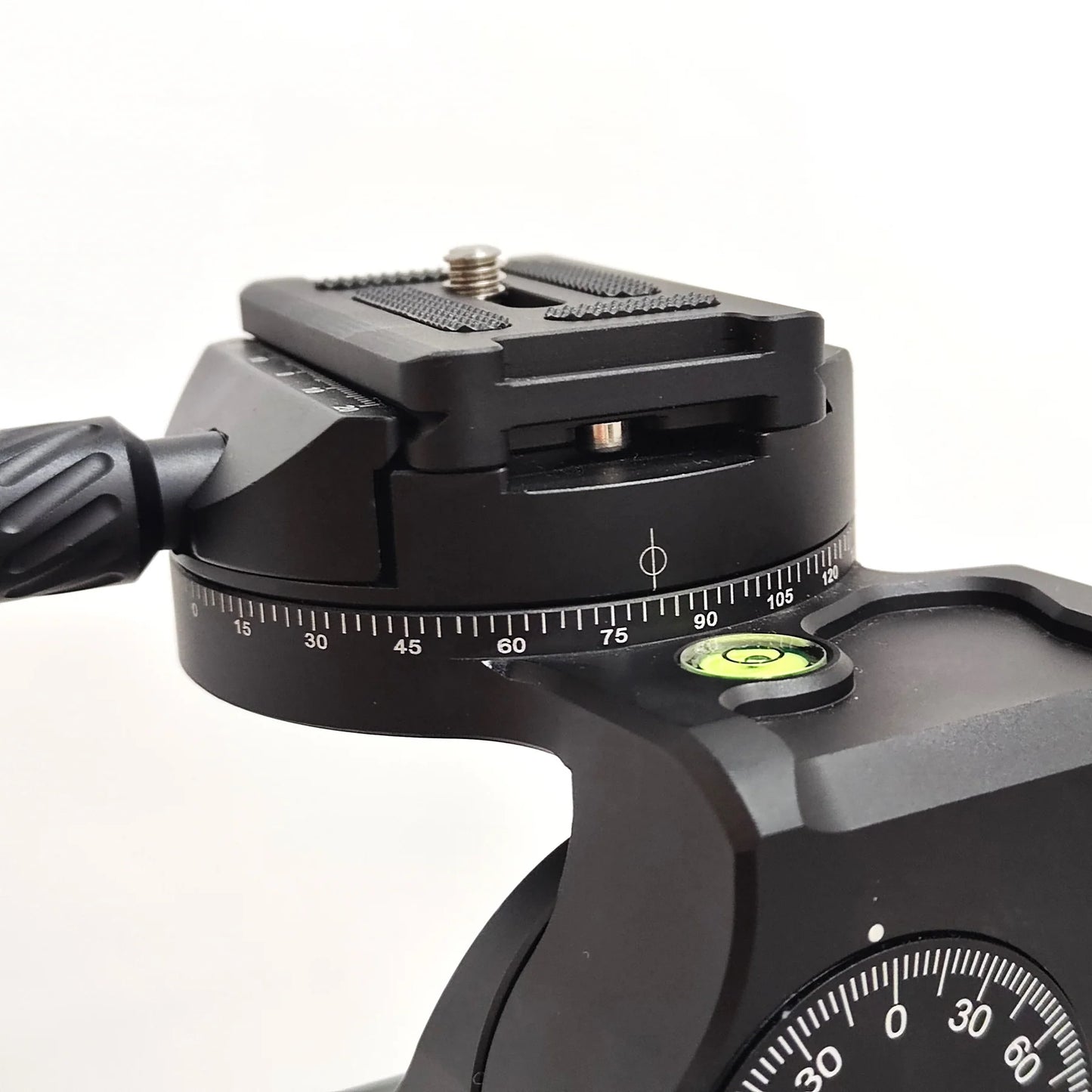 MSM New CNC Machined 3-Way Geared Tripod Head with Arca QR Plate