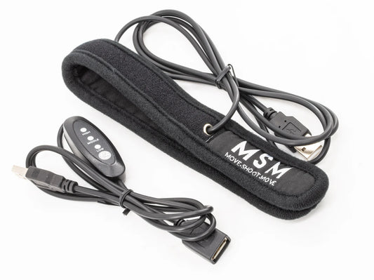 MSM Lens Warmer/Dew Heater Band for astrophotography (With Controller) & Dew Shield