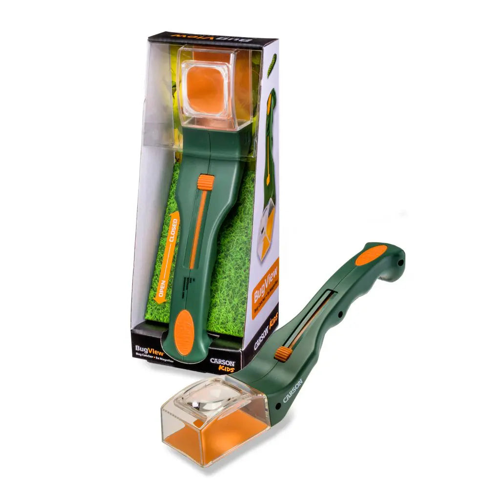 Carson Kids BugView 5x Magnifier and Quick-Release Bug Catching Tool HU-10 - EDISLA