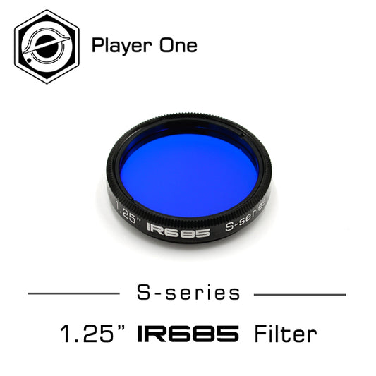 Player One Astronomy IR685nm 1.25″ IR-Pass Filter S-series