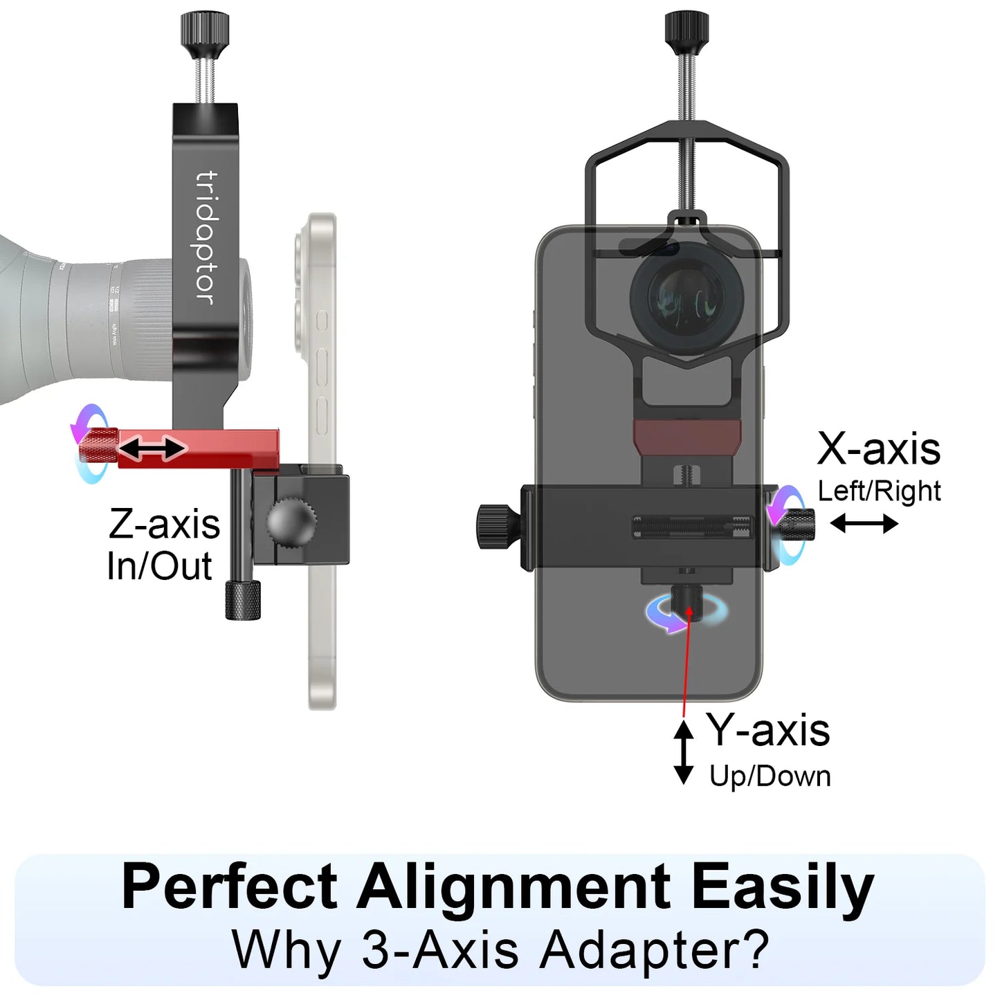 MSM Tridaptor - The best universal telescope phone adapter