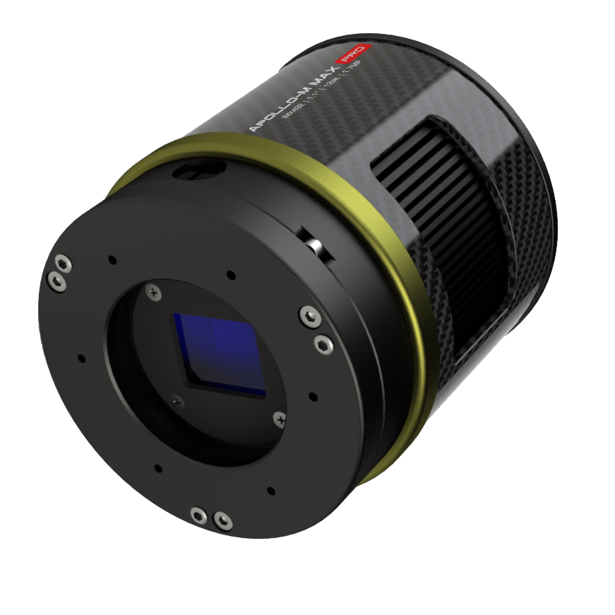 Player One Astronomy Apollo-M MAX Pro USB3.0 Mono Cooled Camera (IMX432) - EDISLA