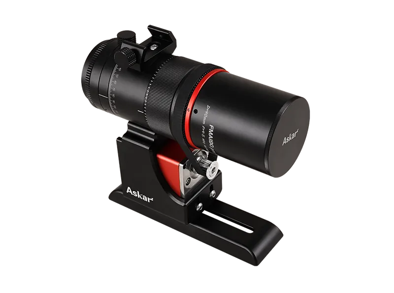 Askar FMA180 Pro AF Telescope Accessory kit with various adapters and tools for astrophotography and telescope setup.