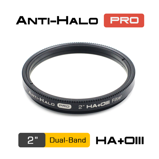 Player One Astronomy Anti-Halo PRO Dual-Band 2″ Ha+OIII filter