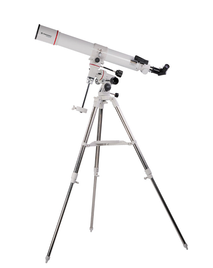 BRESSER Messier AR-90/900 EQ Refractor Telescope with EQ30 mount and PL10, PL20mm