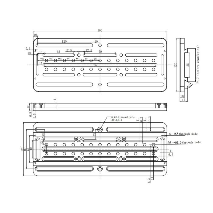 Askar Losmandy Style Universal Dovetail Plates - EDISLA