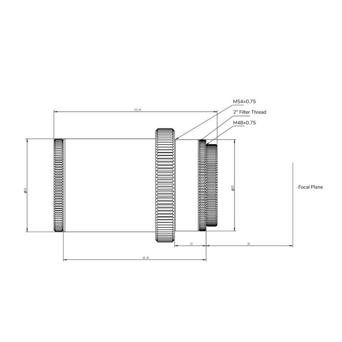 Askar Sharpstar Full Frame 0.75x Reducer for Sharpstar 61EDPHIII Telescope - EDISLA