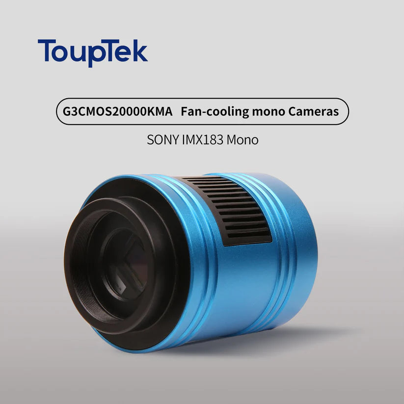 ToupTek Astro G3CMOS20000KMA IMX183M Fan-cooling Mono Camera