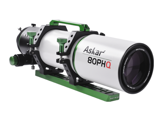 Askar 80PHQ (f/7.5 Flatfield Super APO Quadruplet 80mm Astrograph) - EDISLA