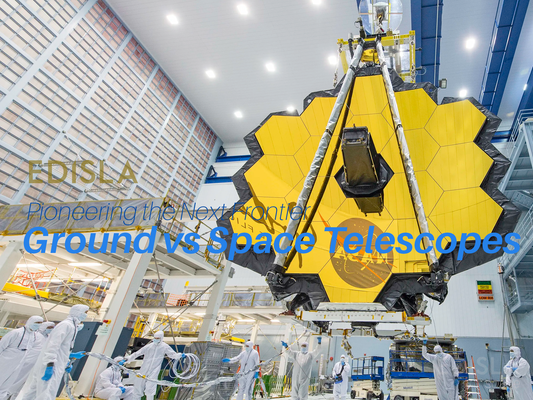 Space-Based vs. Ground-Based Telescopes: Exploring the Universe from Different Perspectives