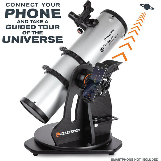 Celestron StarSense Explorer 130mm Smartphone App-Enabled Tabletop Dobsonian Telescope