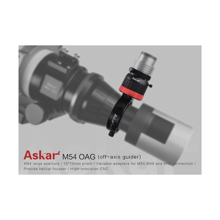 Askar Off-Axis Guider OAG with 1.25" Holder and M42, M48 & M54 Threads - EDISLA