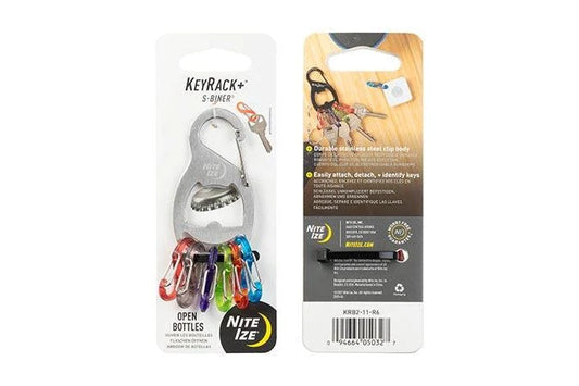 Niteize Keyrack Bottle Opener S-Biners (Plastic) - EDISLA