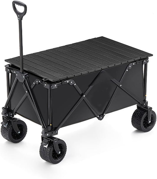 EDISLA Atlas Outdoor Foldable Wagon with Table