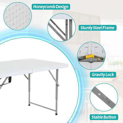 EDISLA Atlas Outdoor Folding Table 4ft