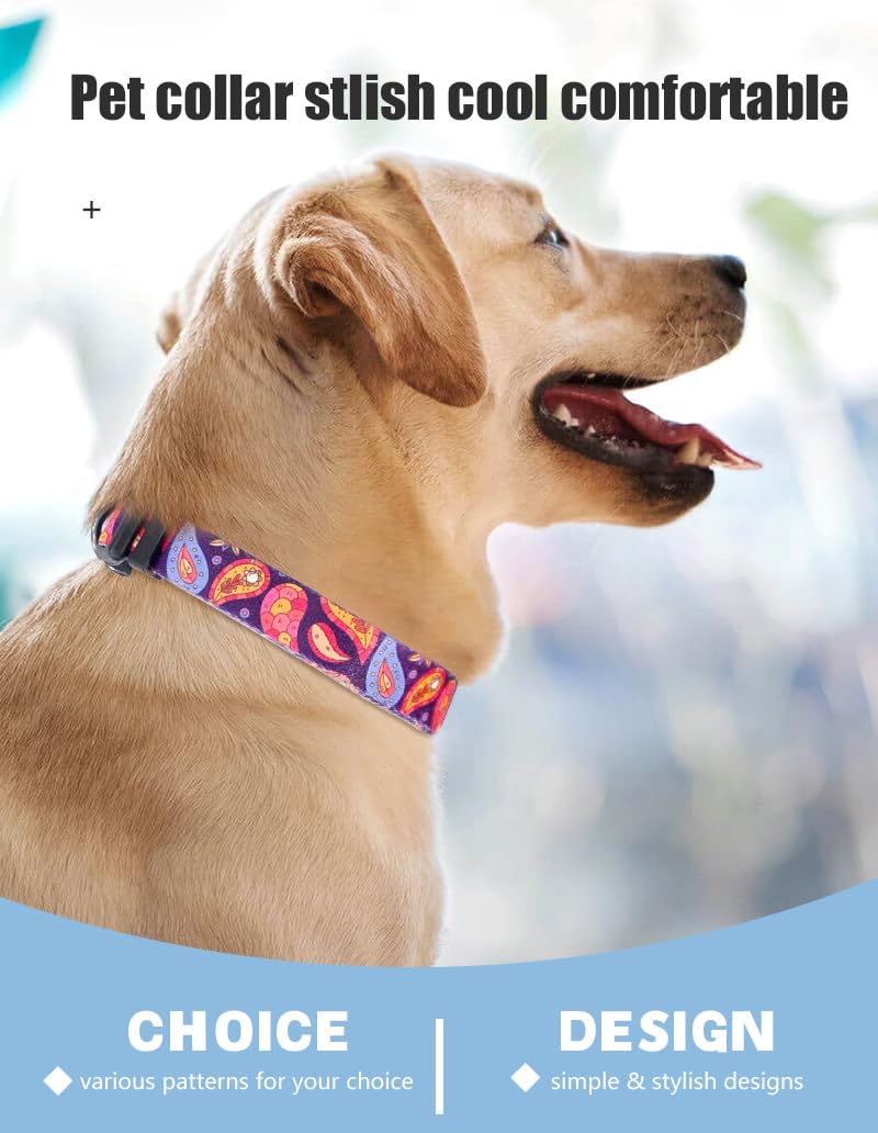 SUSRU ProPets Soft Dog Collar with Print