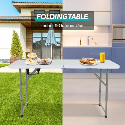 EDISLA Atlas Outdoor Folding Table 4ft