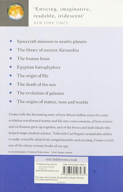 Books: COSMOS  by Carl Sagan (Paperback) - EDISLA