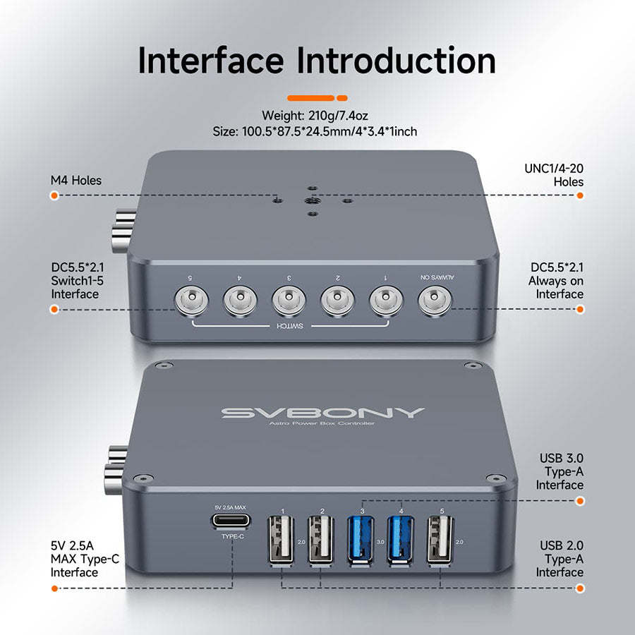 Svbony Astro Power Controller SV241 Pro