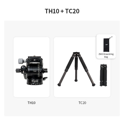 ZWO Seestar TH10 Fluid Tripod Head - EDISLA