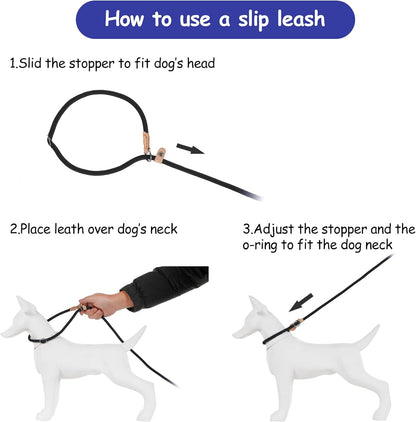 SUSRU ProPets Lite Slip Lead Dog Leash