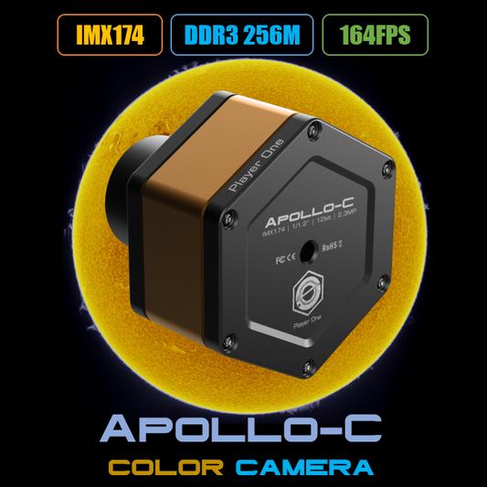 Player One Astronomy Apollo-C USB3.0 Color Camera (IMX174)