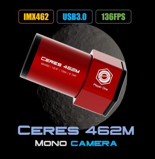 Player One Astronomy Ceres 462M USB3.0 Mono Camera (IMX462)