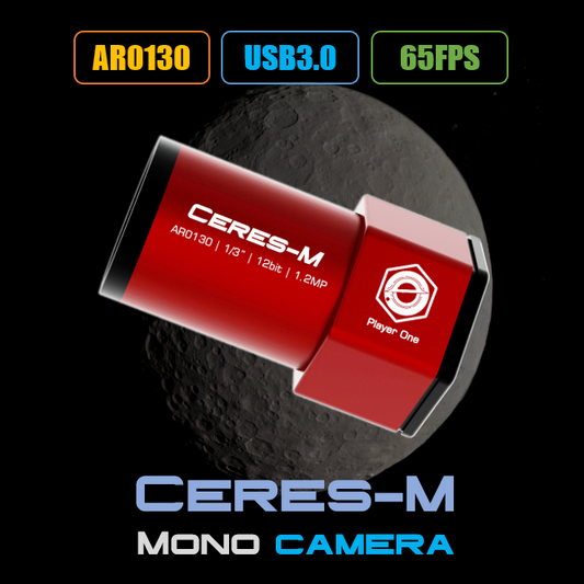 Player One Astronomy Ceres-M USB3.0 Mono Camera (AR0130)