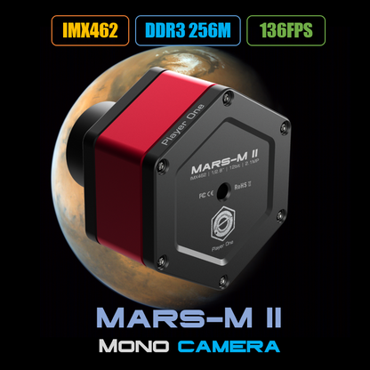 Player One Astronomy Mars-M II USB3.0 Mono Camera (IMX462)