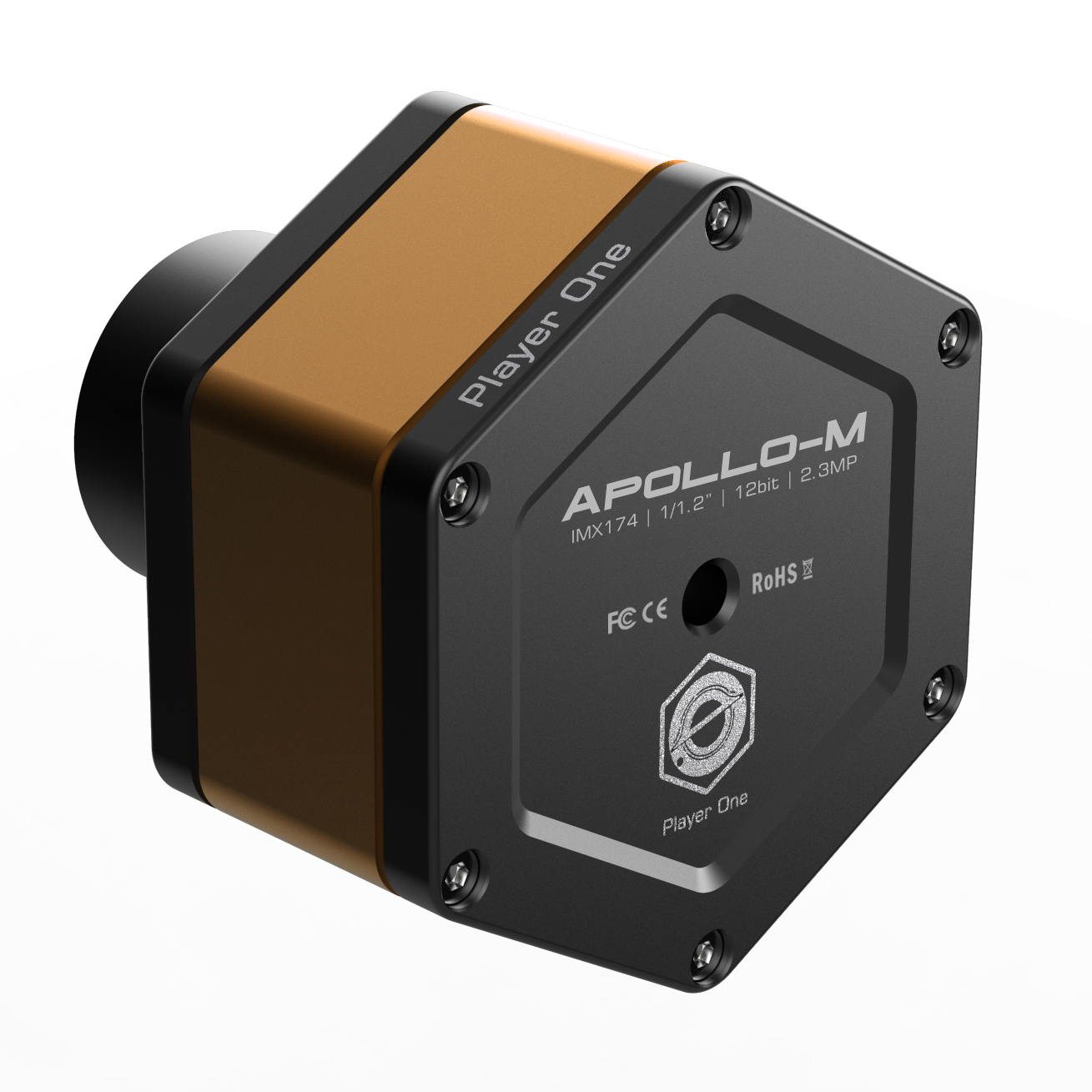 Player One Astronomy Apollo-M USB3.0 Mono Camera (IMX174)