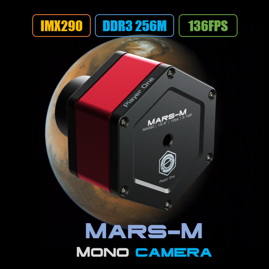 Player One Astronomy Mars-M USB3.0 Mono Camera (IMX290)