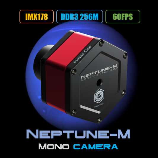 Player One Astronomy Neptune-M USB3.0 Mono Camera (IMX178)