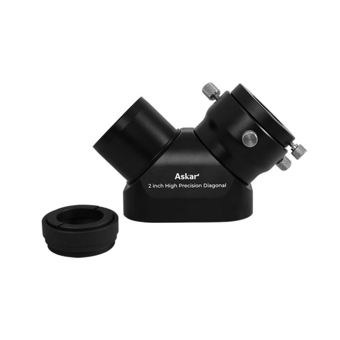 Askar 2" 90-deg 99% Dielectric Mirror Diagonal for Refractor or SCT Telescopes - EDISLA