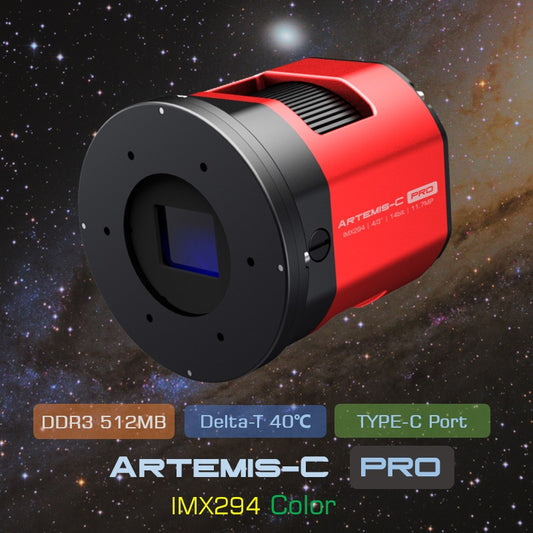 Player One Astronomy Artemis-C Pro (IMX294) USB3.0 Color Cooled Camera