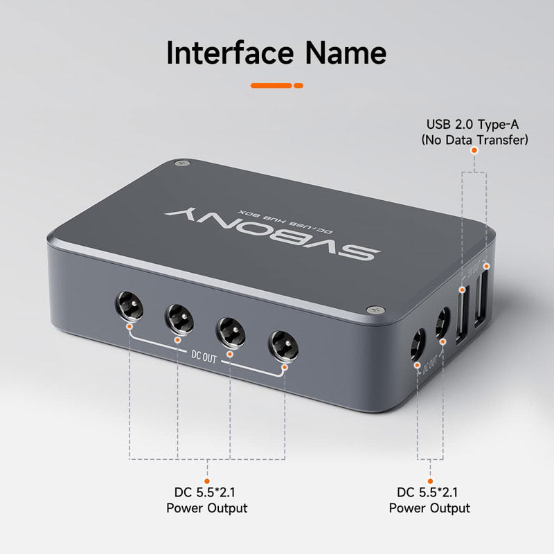 Svbony SV241 Astronomy Micro DC+USB HUB Box